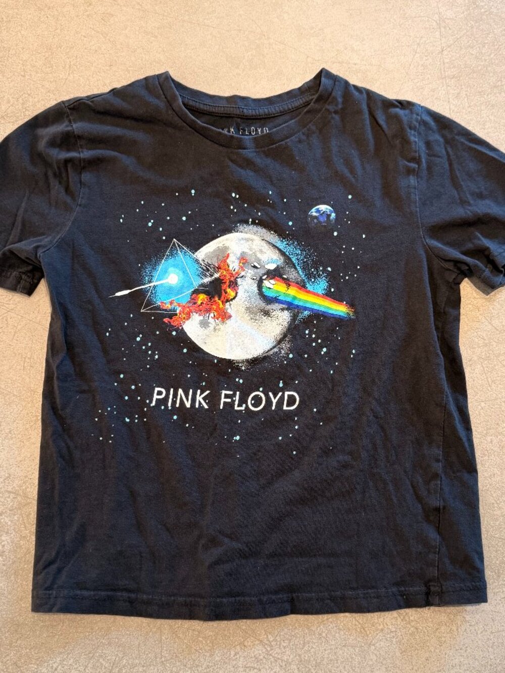Kids Pink Floyd Shirt | Fits like a size 6-7 | 100% Cotton |